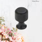 "Felino" Sovereign Knurled Cross Brushed Brass cabinet / Drawer Knob 20mm dia-4 Finishes