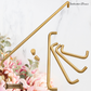"Gallicchio" Sovereign Retro Brush Brass cabinet D-Pull Handles -8 Sizes
