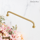 "Gallicchio" Sovereign Retro Brush Brass cabinet D-Pull Handles -8 Sizes