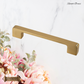"Racale" Sovereign lovely Brushed Brass cabinet D-Handle Pulls -5 sizes