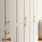 "Racale" Sovereign lovely Brushed Brass cabinet D-Handle Pulls -5 sizes