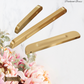 "Piedmont" Sovereign Solid Brushed Brass cabinet Reccessed Grip handles (4 sizes)