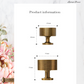 "Livorno"Sovereign Striped Brass Large cabinet / Drawer Knob 35mm dia-6 finishes