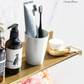 "Cordia" Sovereign Bathroom shelf antiqued brass 500mm x 120mm