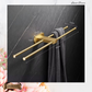 "Lusso" Sovereign 2 Bar Towel Rail Brushed brass 600mmx120mm