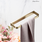 "Bagno"Sovereign Bathroom Hand Towel Rack -Brushed brass