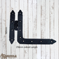 Farmhouse Cast Iron Strap HL-Hinge -218mmx 180mm (MAJ-803)