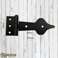Black Antique Iron Cabinet T-Hinge 122mm long (MAJ-808)