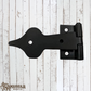 Black Antique Iron Cabinet T-Hinge 122mm long (MAJ-808)