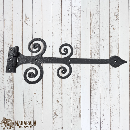 Ornate Iron T-Hinge 431mmx 177mm (MAJ-809)