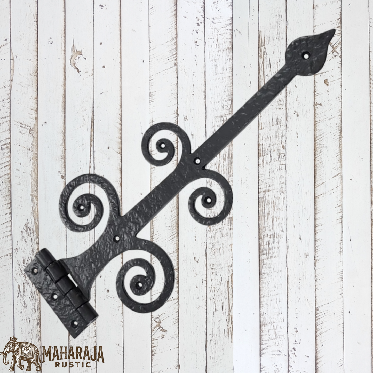Ornate Iron T-Hinge 431mmx 177mm (MAJ-809)