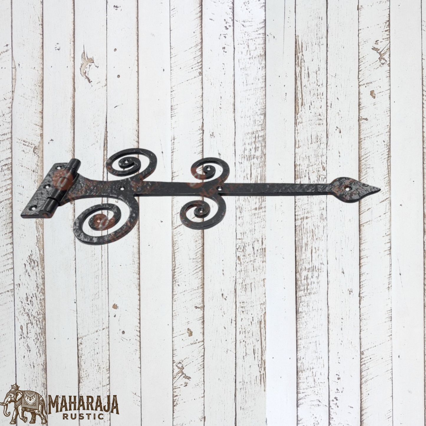 Ornate Iron T-Hinge 431mmx 177mm (MAJ-809)