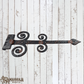 Ornate Iron T-Hinge 431mmx 177mm (MAJ-809)