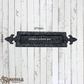 Fleur De List Cast iron door letter slot 371mm long (MAJ-810)
