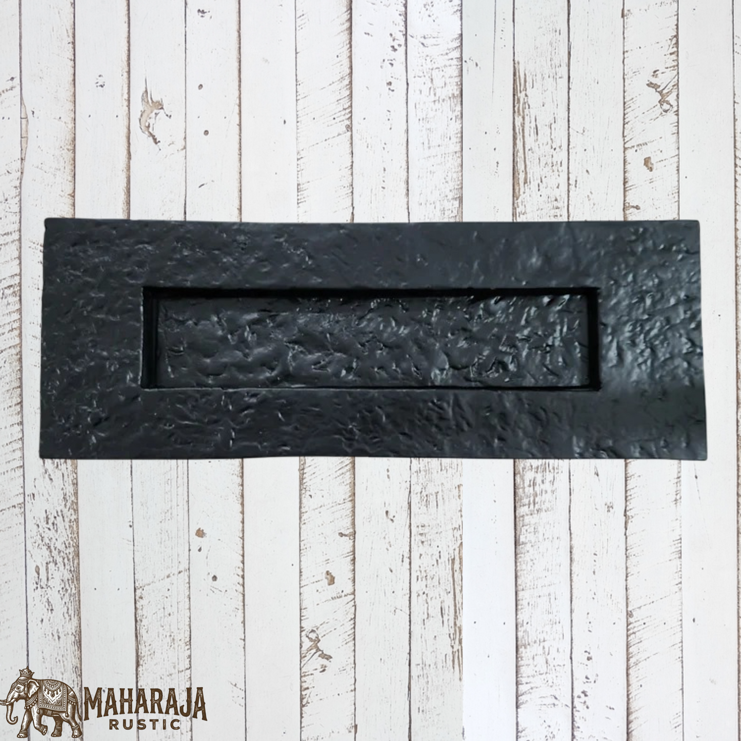 Large Cast iron door letter slot 300mm x 100mm (MAJ-811)