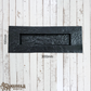 Large Cast iron door letter slot 300mm x 100mm (MAJ-811)