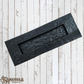 Large Cast iron door letter slot 300mm x 100mm (MAJ-811)