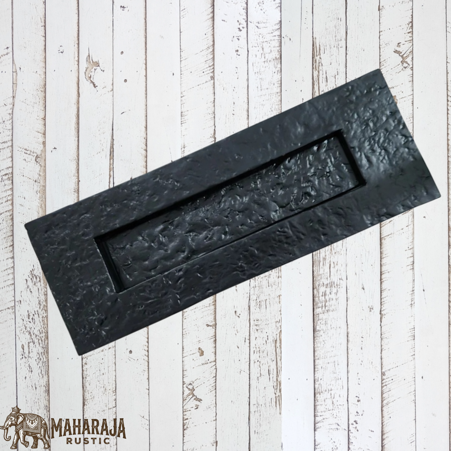 Large Cast iron door letter slot 300mm x 100mm (MAJ-811)