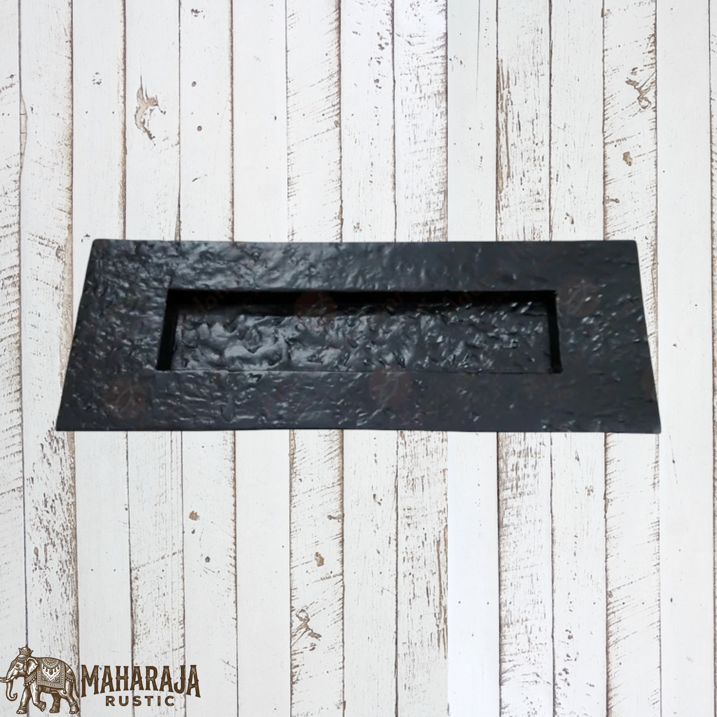 Large Cast iron door letter slot 300mm x 100mm (MAJ-811)