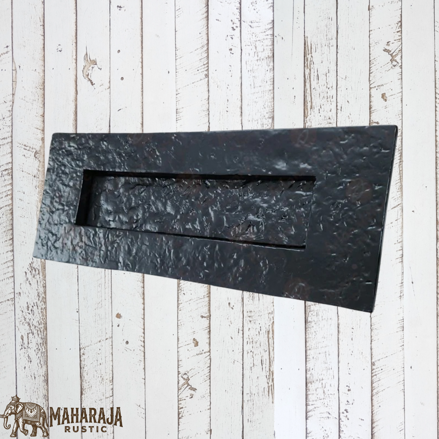 Large Cast iron door letter slot 300mm x 100mm (MAJ-811)