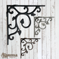 Cast iron Leaf shelf bracket 115mm x 115mm  (MAJ-815) 3 Colours