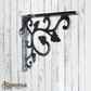 Cast iron Leaf shelf bracket 115mm x 115mm  (MAJ-815) 3 Colours