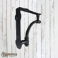 Cast iron Heavy Duty shelf bracket 142mmx 142mm  (MAJ-816)