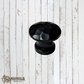 Cast iron hammered effect cabinet knob 26mm dia  (MAJ-817)