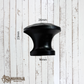 Cast iron hammered effect cabinet knob 26mm dia  (MAJ-817)