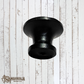 Cast iron hammered effect cabinet knob 26mm dia  (MAJ-817)