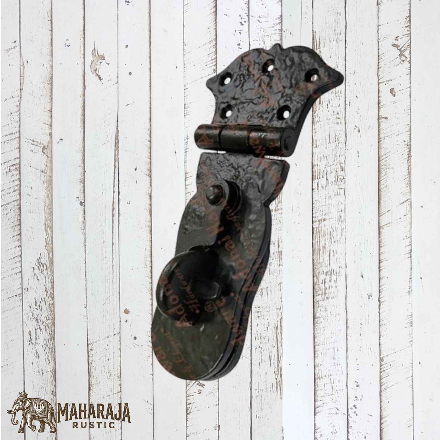 Heavy Duty Antique Cast Iron Safety Hasp and Staple latch 154mm long (MAJ-820)