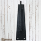 Hammered Cast Iron Iron Door Pull W/Back Plate 311mm (MAJ-823)