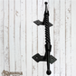 Twisted Cast Iron Iron Door Pull 503mm (MAJ-824)