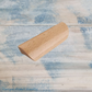 Lacquered Beach lipped cupboard wooden handle 92mm Long