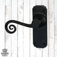 cast iron Monkey Tail Lever Handles Black (3 types)