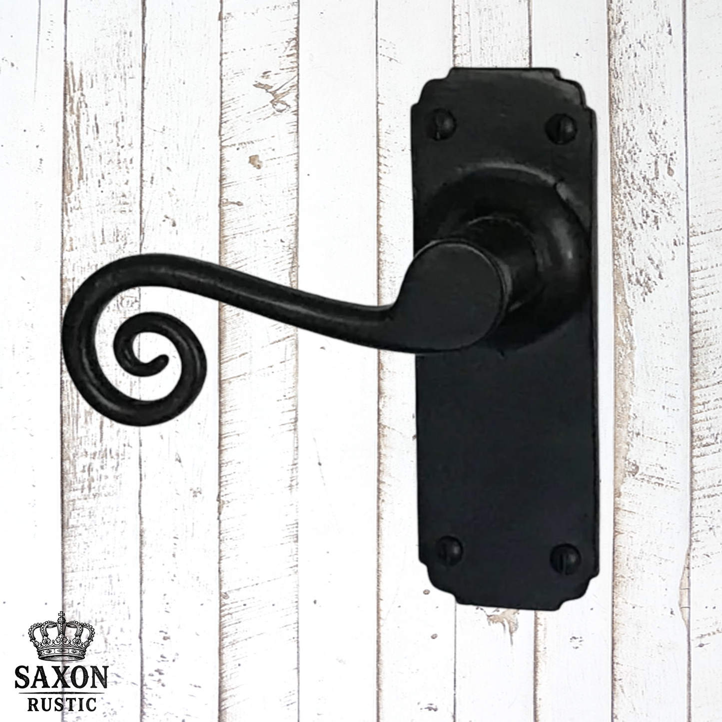 cast iron Monkey Tail Lever Handles Black (3 types)