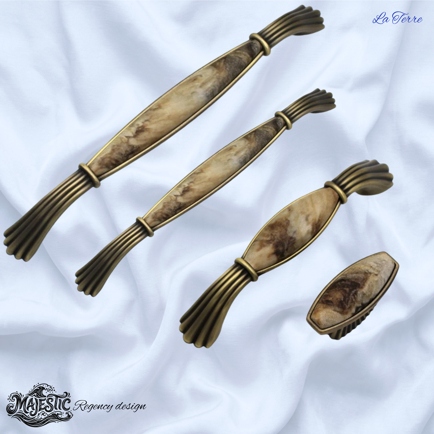 La Terre Regency design cabinet knob & Handles