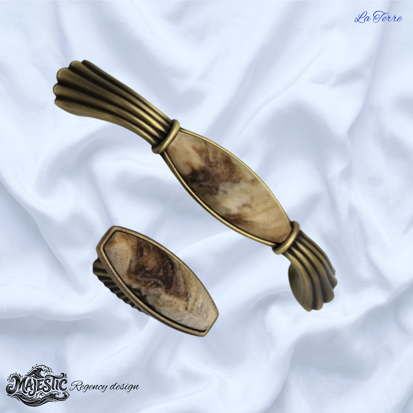 La Terre Regency design cabinet knob & Handles