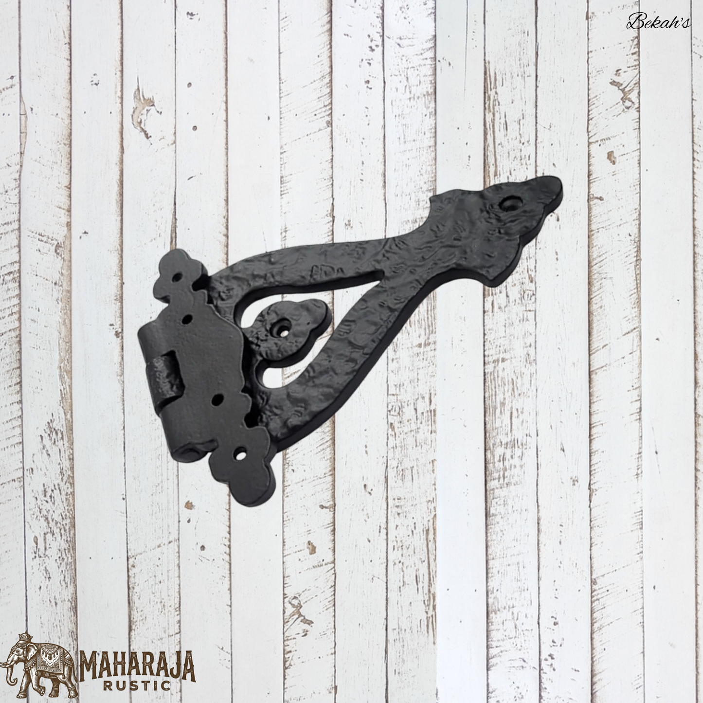 Bekah's Black Antique cast Iron T Hinge 177mmx119mm (MAJ-849)