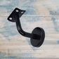 Ornate Iron stair rail bracket black (swivel seat) (MAJ-864) (Copy)