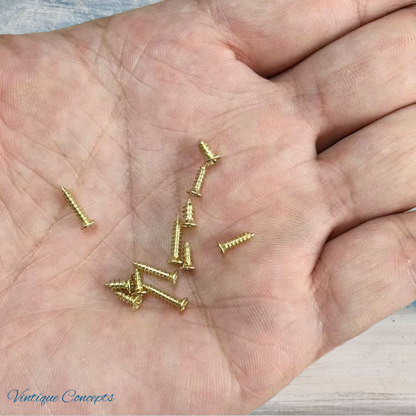 M2.3 Solid Brass Flat head Phillips Wood Screws 6mm & 8mm