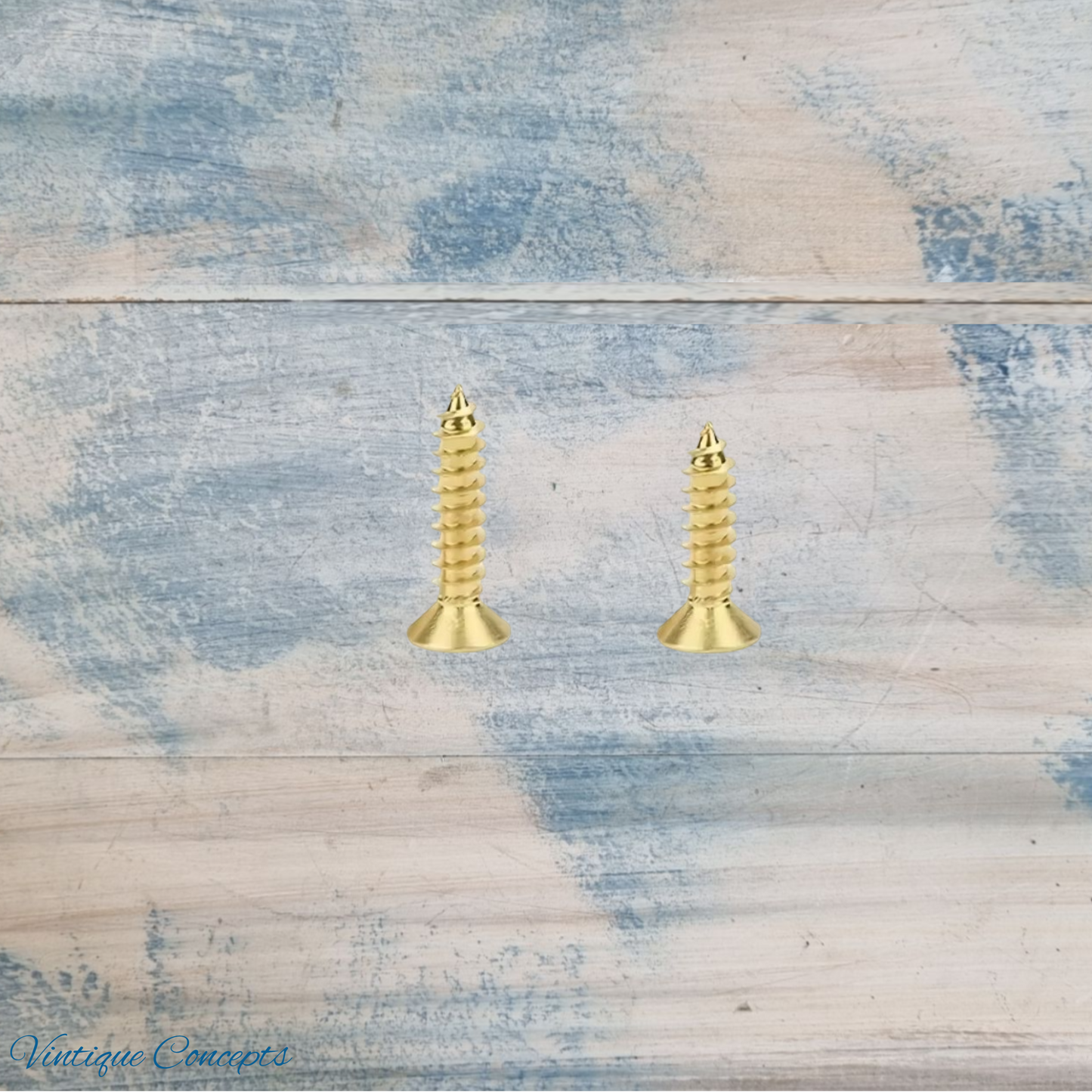 M2.3 Solid Brass Flat head Phillips Wood Screws 6mm & 8mm