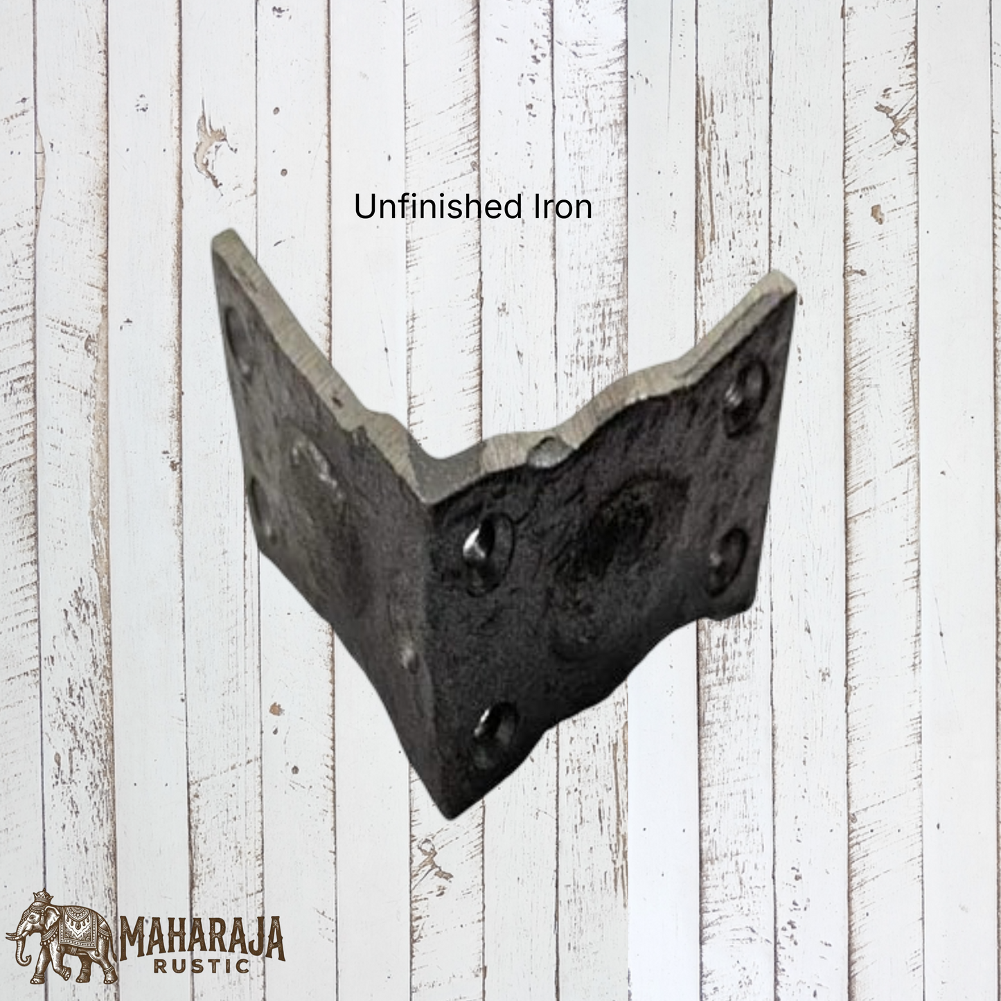 Cast iron 2 way corner with Rivet (Each) 54x54x35mm (MAJ-880) -6 finishes