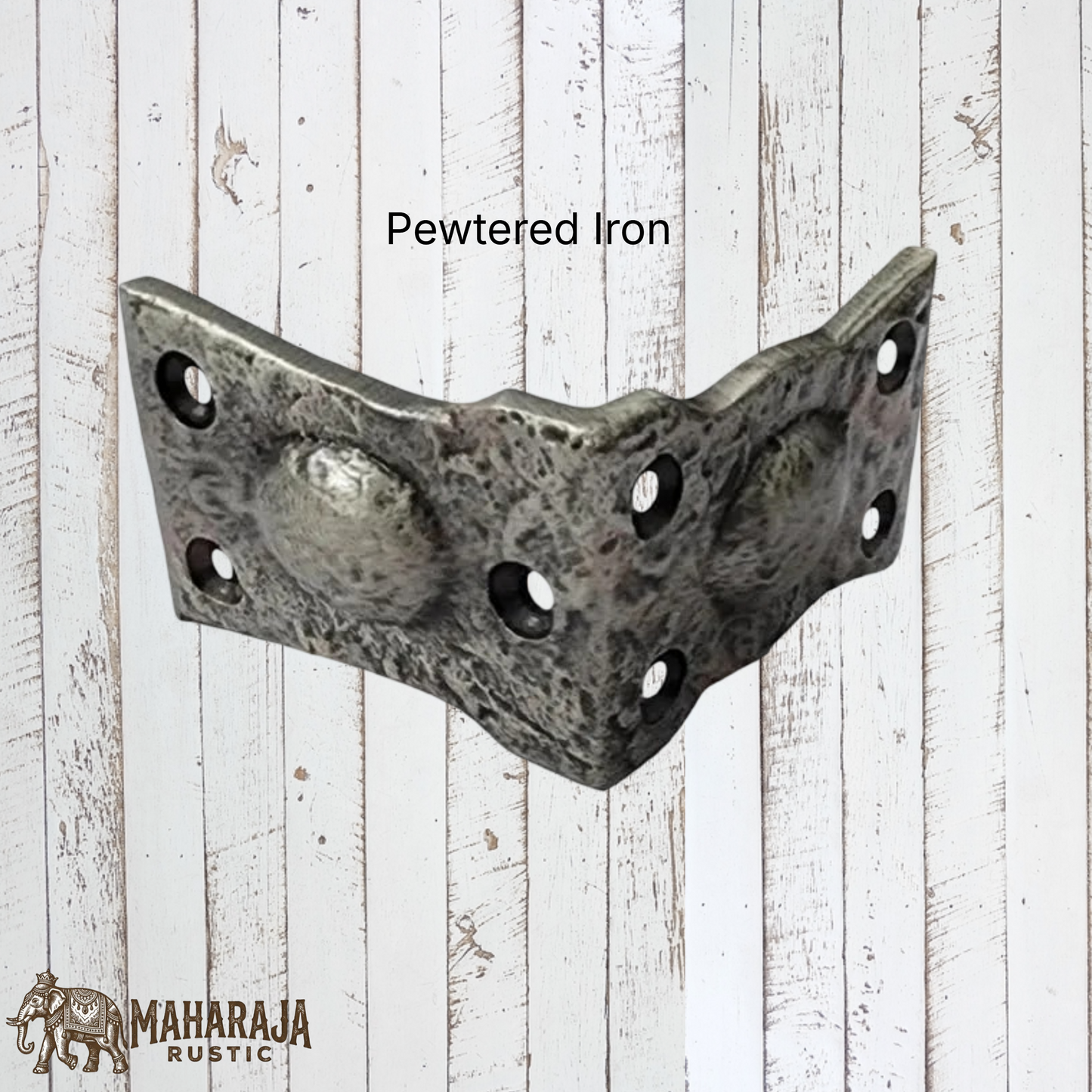Cast iron 2 way corner with Rivet (Each) 54x54x35mm (MAJ-880) -6 finishes