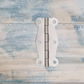 XL Antique look Silver Elizabeth hinge 48mm high