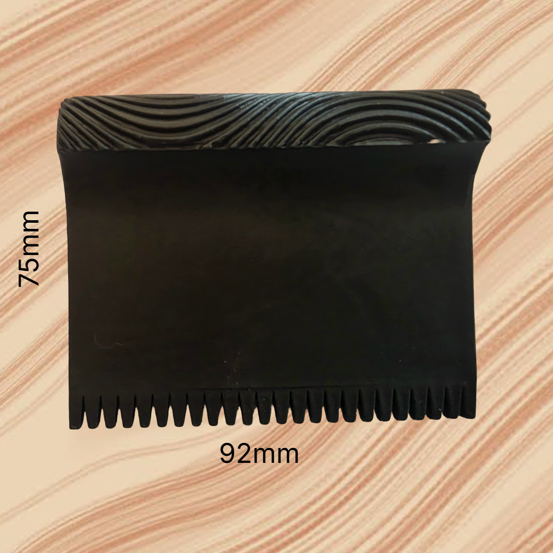 Faux Paint Finishing Comb  & Roll rubber Graining Tool