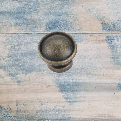 Luna Drawer & cabinet Knob Bronze & copper finish