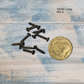 12mm long Bronze wood screw (pkt 10) M2.5