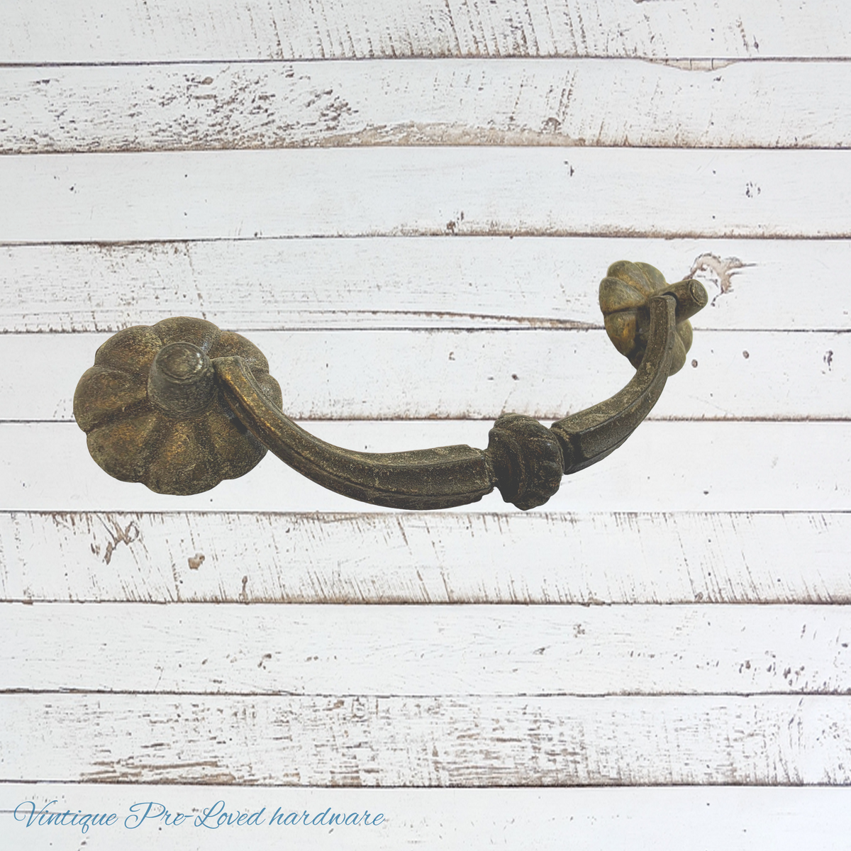 antique "tudor"  swing handle 128mm long