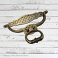 Antique Tudor hardware NZ alloy fixed bail cabinet knob-recycled